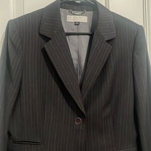 TAHARI Dark Gray Suit Jacket.  The pants are a size 12 and Tailored Style.